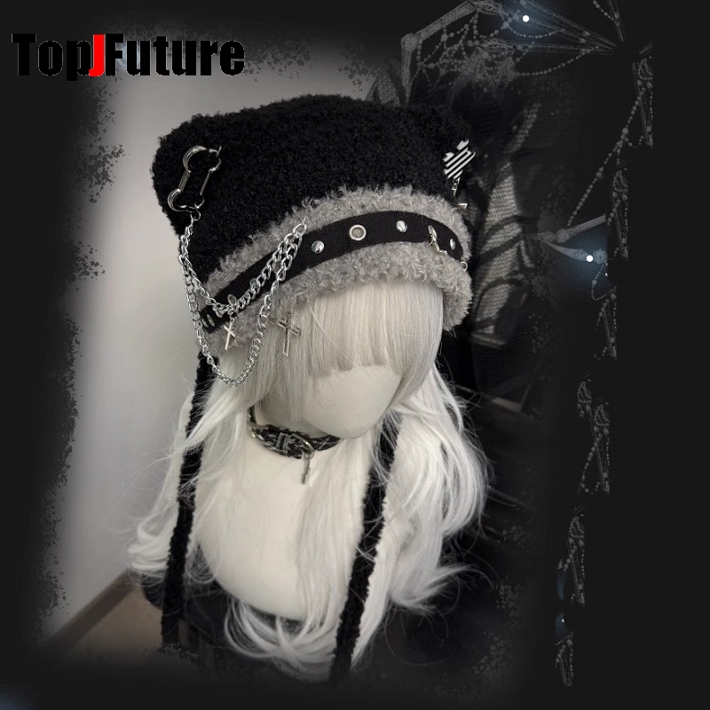 Women Japanese Harajuku Y2K Gi - Winter Trapper Hat recensione e prezzo
