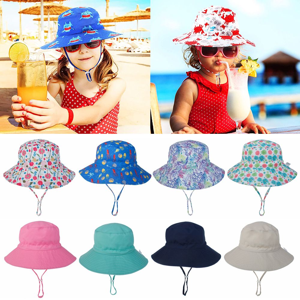 Summer Boys Girls Neck Ear Cov - Sun Hat Wide Brim recensione e prezzo