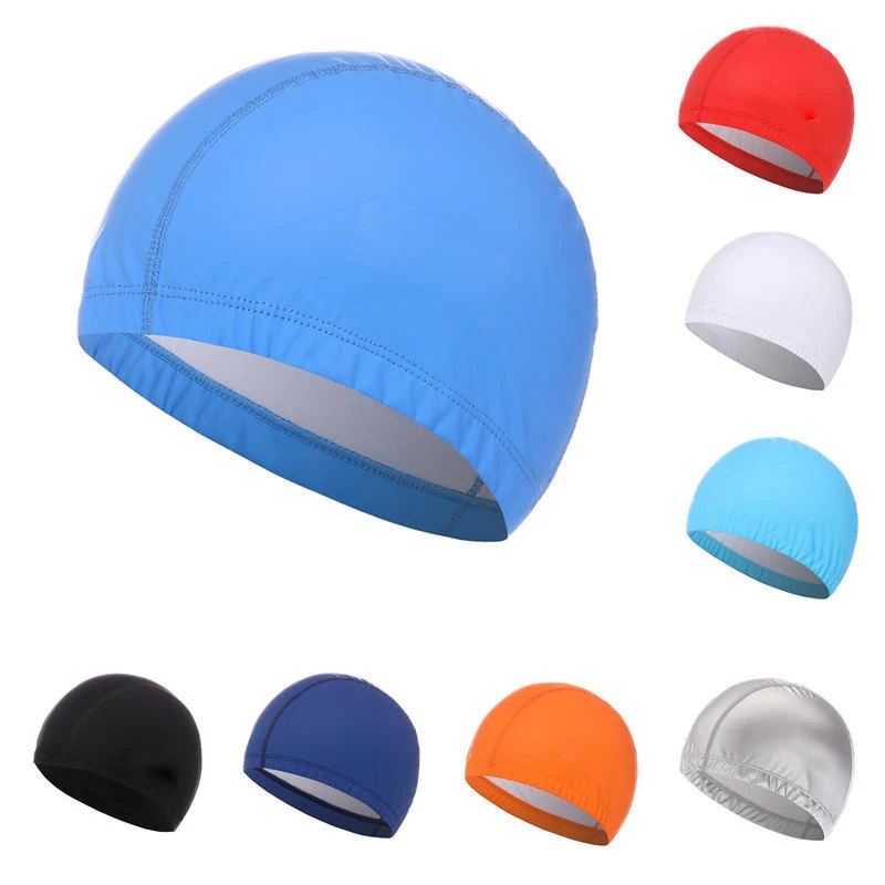 PU Coated Swimming Cap Unisex  - Swim Hat Silicone recensione e prezzo