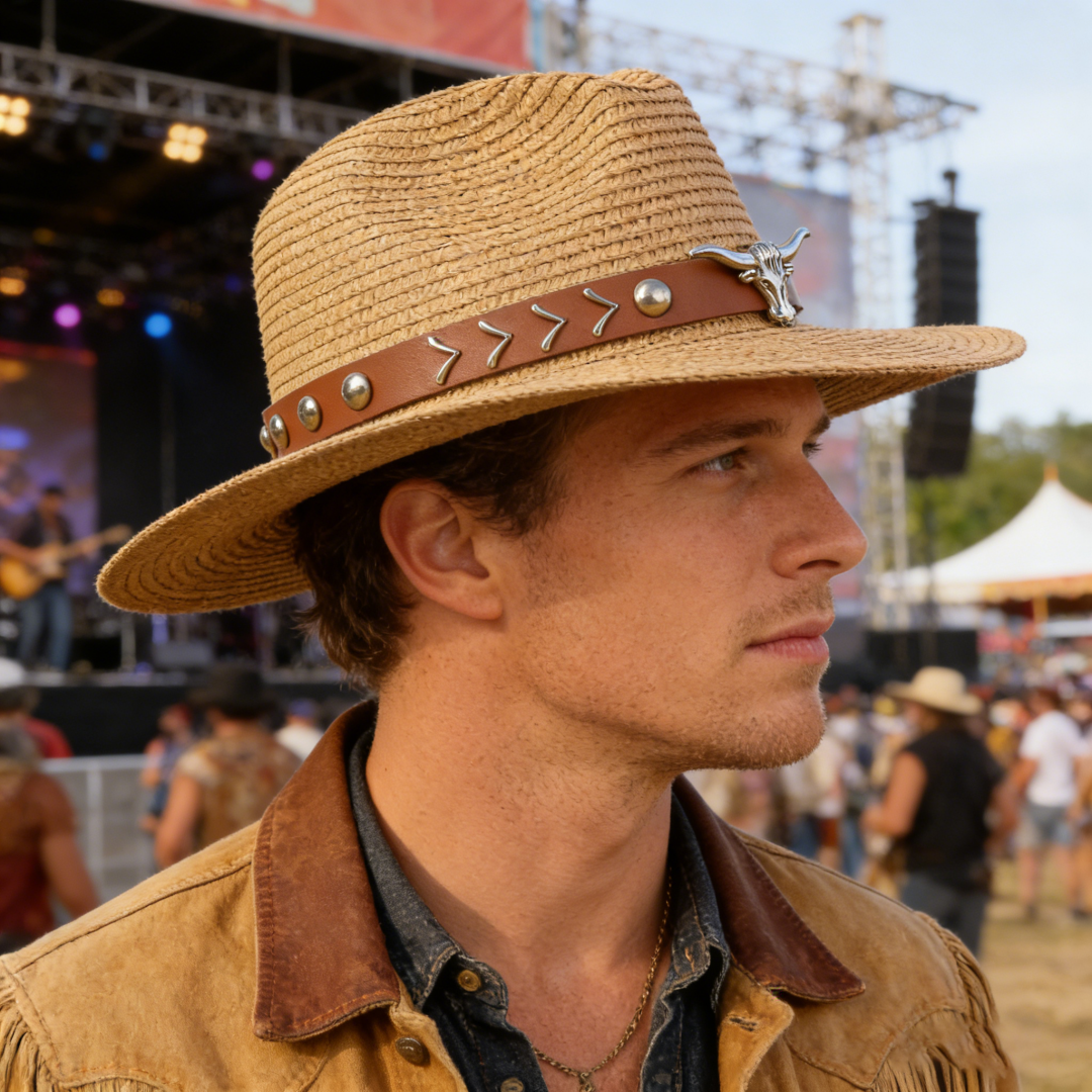 Vintage Straw Western Cowboy H - Cowboy Hat Straw recensione e prezzo