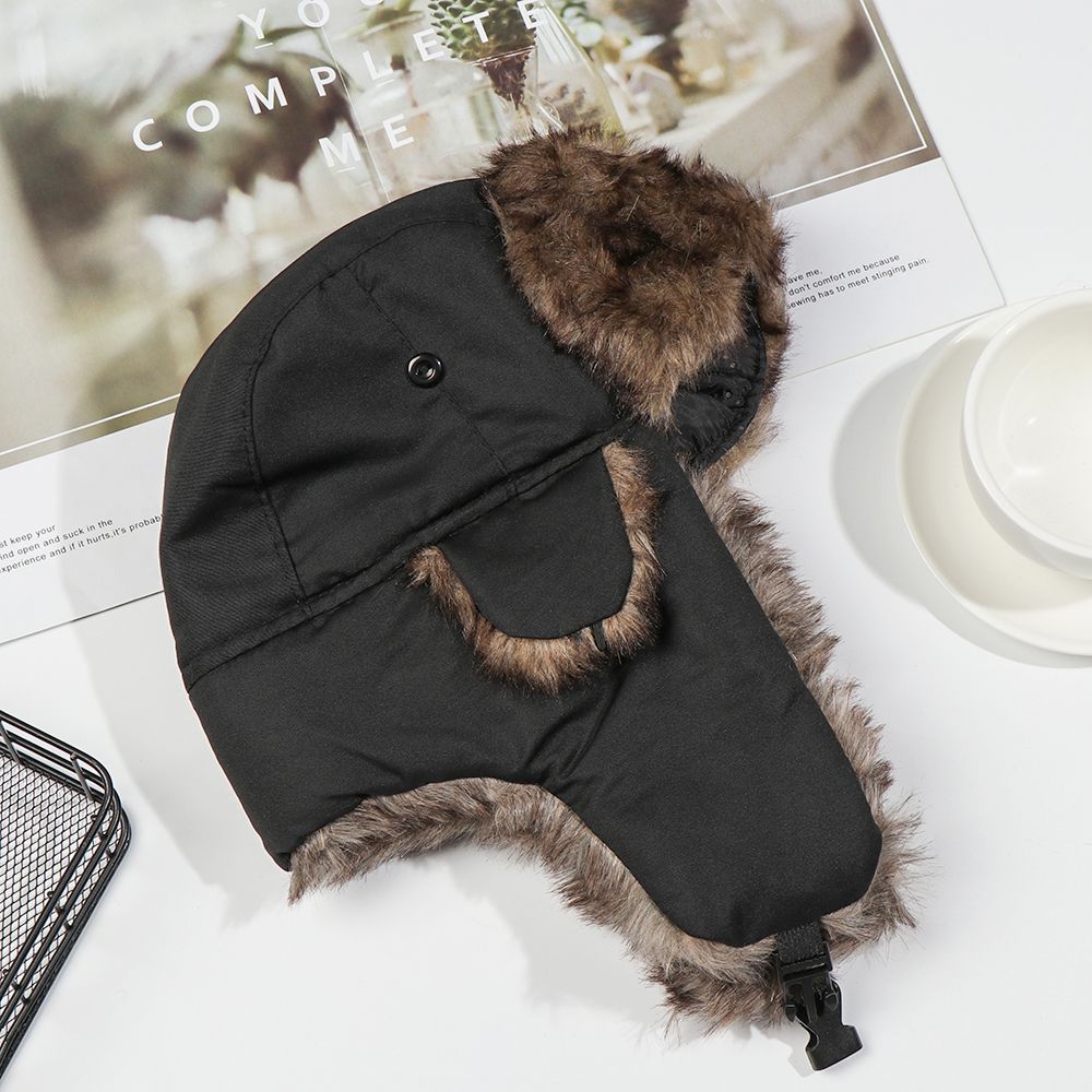 Warm Earflap Trapper Ski Hat W - Trapper Hat Ear Flap recensione e prezzo