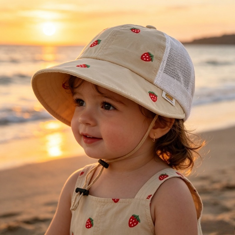 Baby Kids Summer Sun Hat 48-50 - Bucket Hat Cotton recensione e prezzo