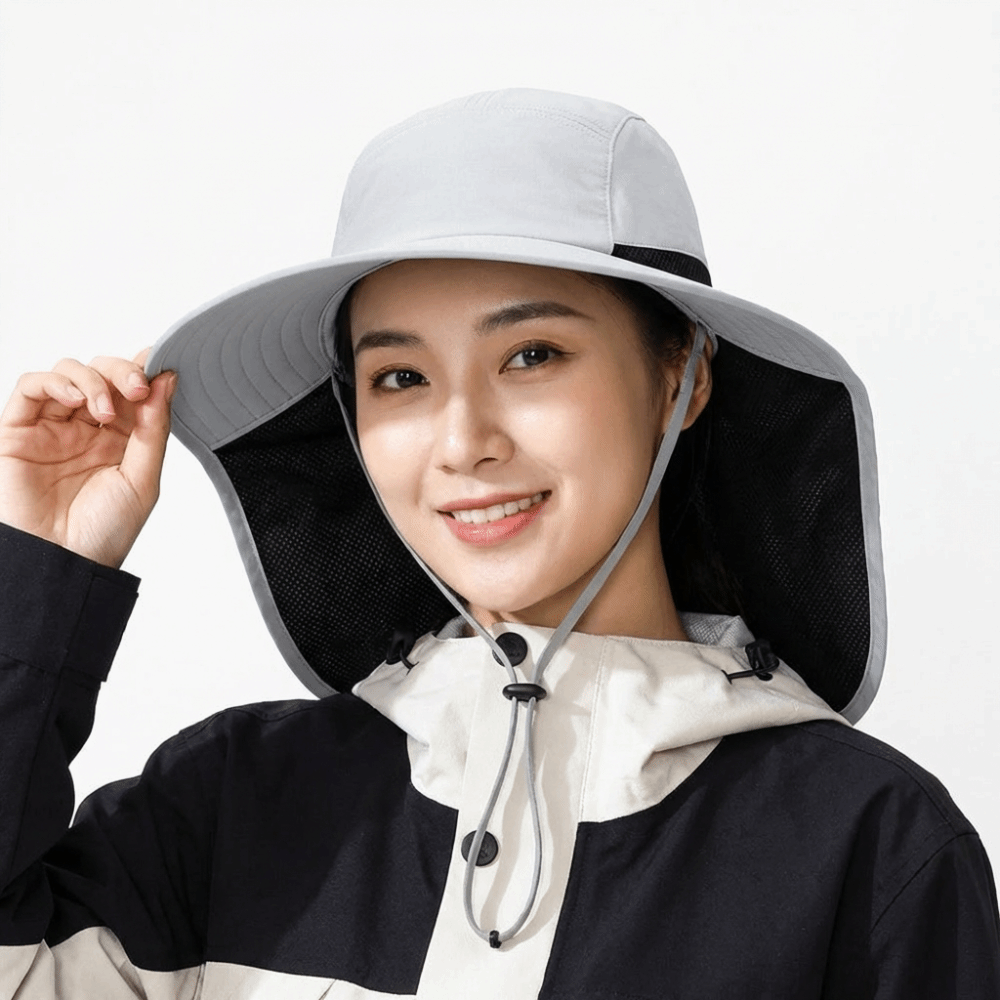 Fashion Wide Brim Outdoor Sun  - Bucket Hat Cotton recensione e prezzo