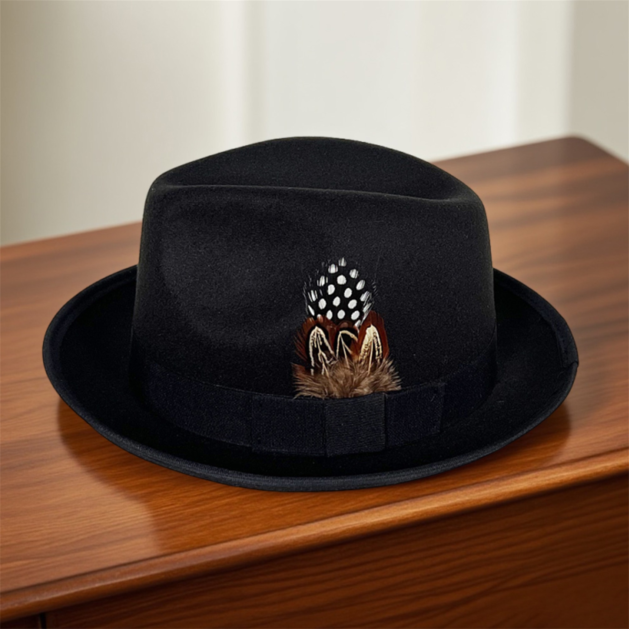 Vintage Style Wool Fedora Hat  - Fedora Hat Wool recensione e prezzo