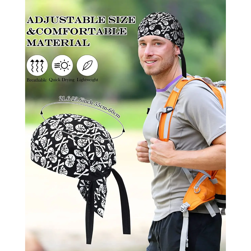 1pc Cycling Skull Pirate Cap H - Skull Cap Helmet Liner recensione e prezzo