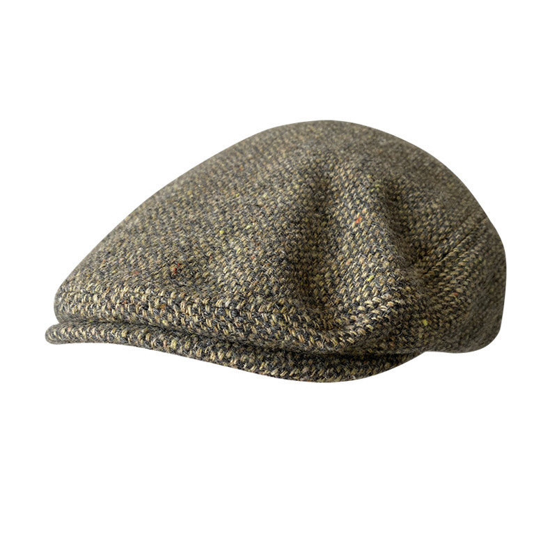 New Wool Flat Cap Men's Golf C - Newsboy Cap Ivy recensione e prezzo