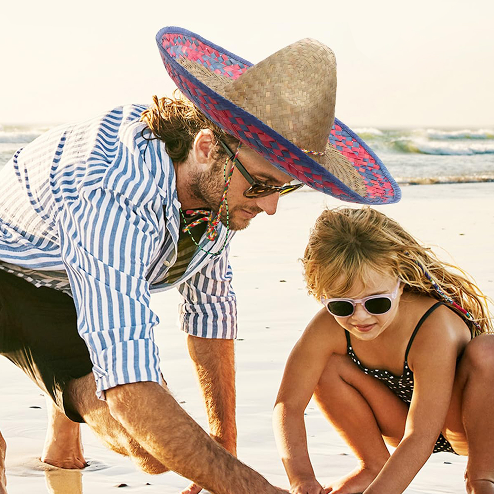 Mexican Sombrero Hat Straw Wea - Sun Hat Wide Brim recensione e prezzo