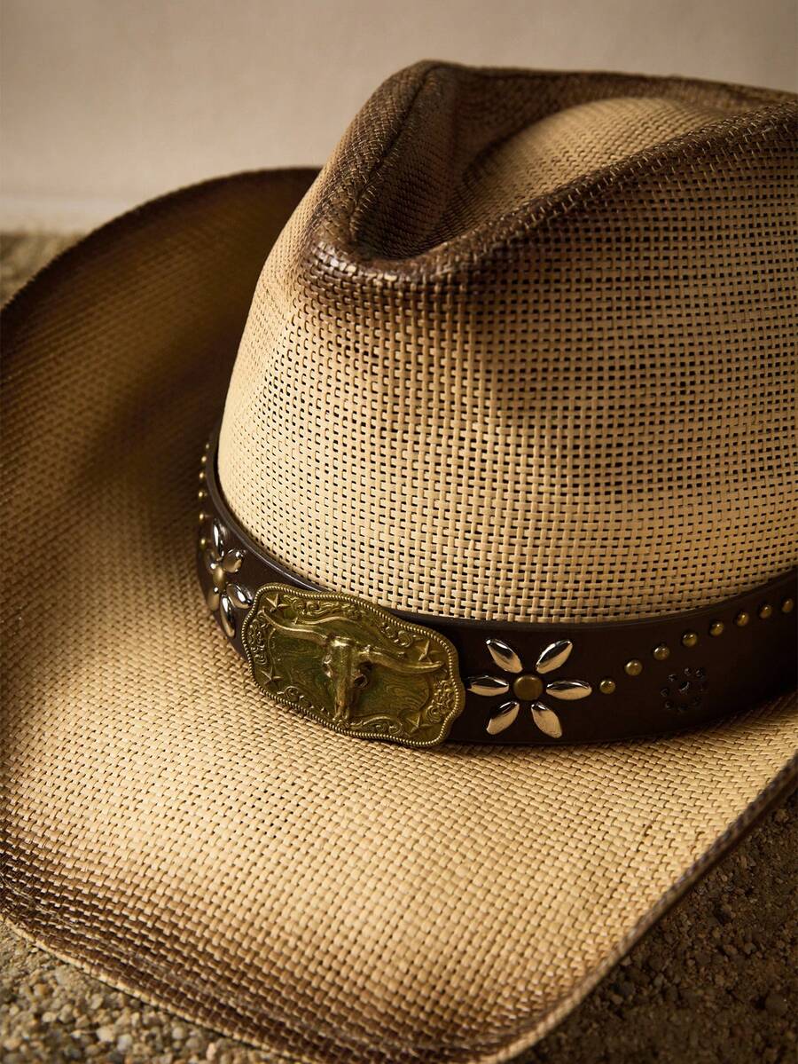 Western Style Straw Cowboy Hat - Cowboy Hat Straw recensione e prezzo