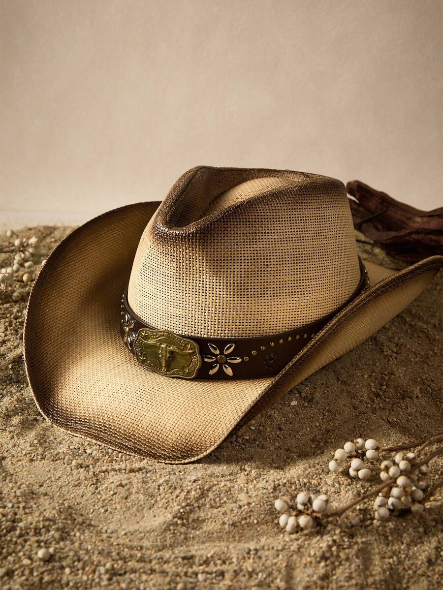 Western Style Straw Cowboy Hat - Cowboy Hat Straw recensione e prezzo