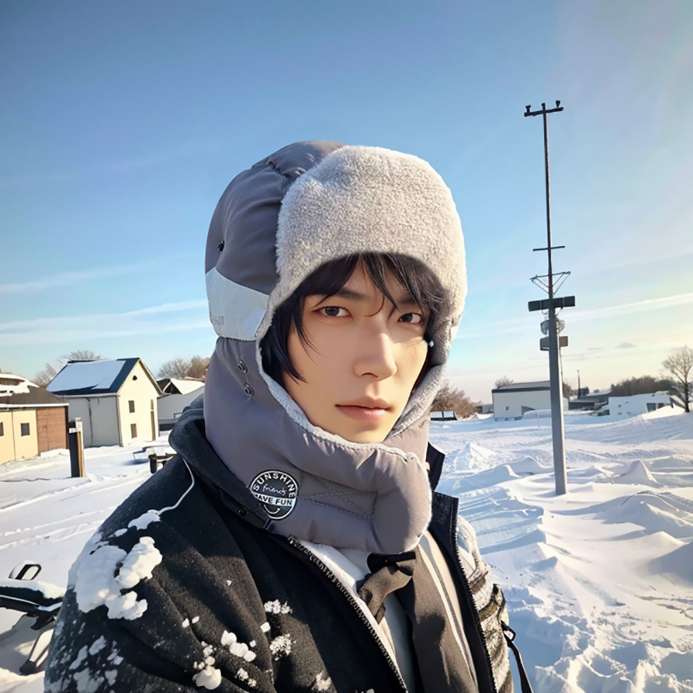 Mens Winter Ski Hat Thickened  - Winter Trapper Hat recensione e prezzo