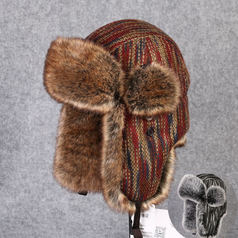 B-8433 Man Bomber Hat Rex Rabb - Trapper Hat Ear Flap recensione e prezzo
