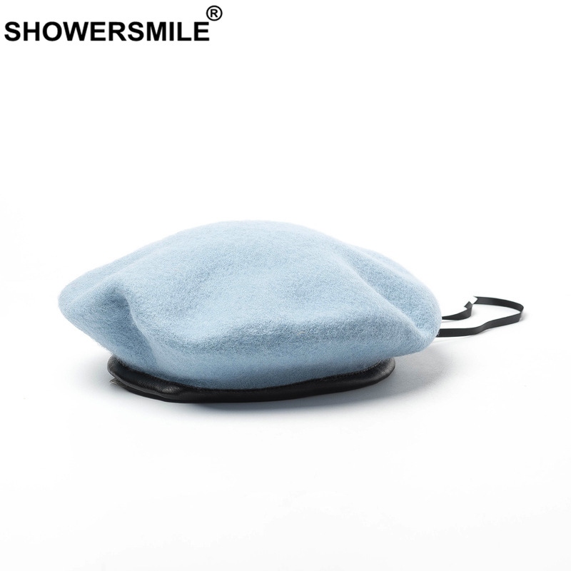 Sky Blue French Beret Women Au - Beret French Wool recensione e prezzo