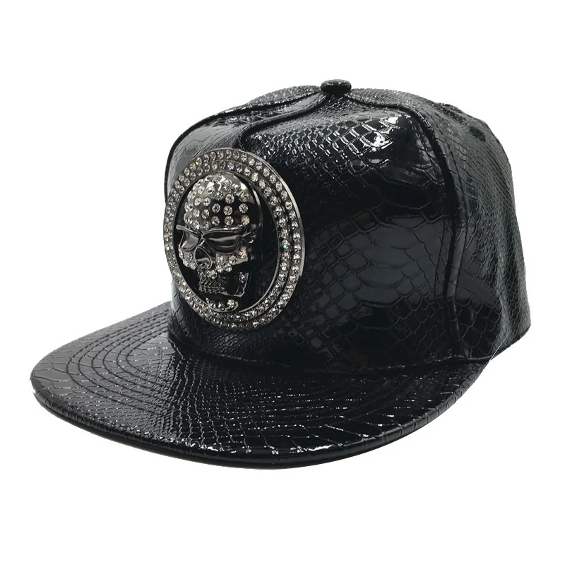 Brand Oohmy Men Women PU Leath - Snapback Hat Flat recensione e prezzo
