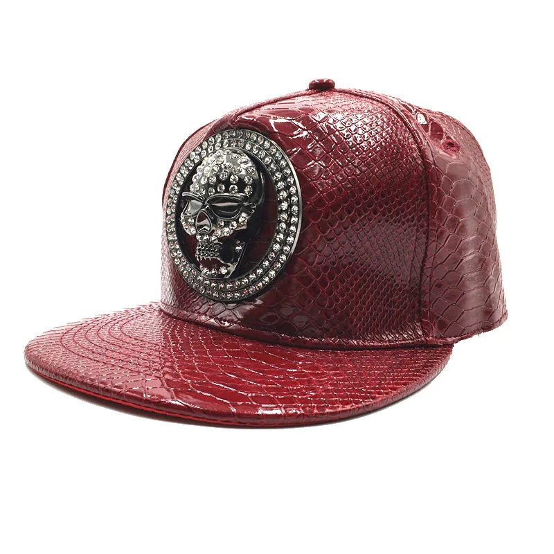 Brand Oohmy Men Women PU Leath - Snapback Hat Flat recensione e prezzo