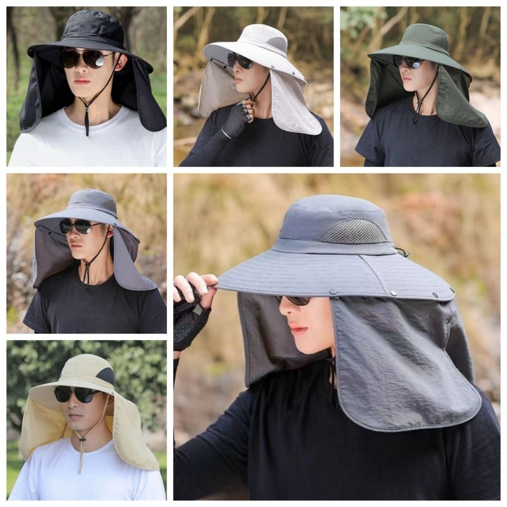 Breathable Cloth Men Sun Hat N - Bucket Hat Cotton recensione e prezzo