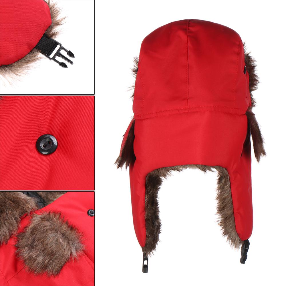 Men Women Fur Trapper Ski Hat  - Winter Trapper Hat recensione e prezzo